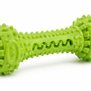 Rubber Dog Chew Toy – Durable Dental Cleaning Treat Dispensing Toy for Dogs